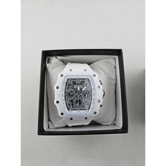 Activa Circuit Invicta Mens Skeleton Dial Quartz Watch New In Box Running - Picture 2 of 11